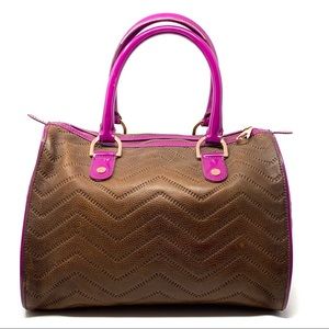 Ted Baker Leather Satchel Handbag